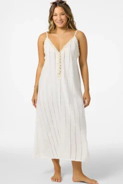 Addison Midi Cover-Up Dress - Vanilla | O'Neill