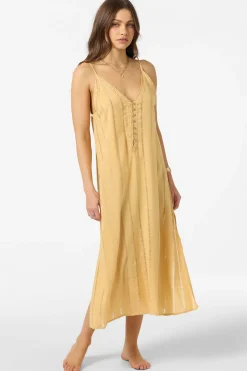 Addison Midi Cover-Up Dress - New Wheat | O'Neill