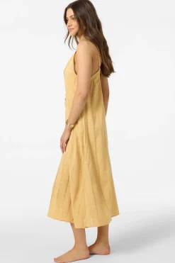 Addison Midi Cover-Up Dress - New Wheat | O'Neill