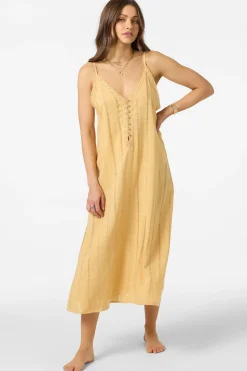 Addison Midi Cover-Up Dress - New Wheat | O'Neill