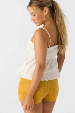 Alexia Sleeveless Top - White | O'Neill