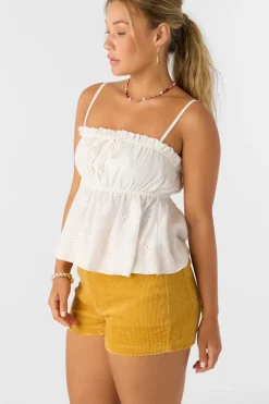 Alexia Sleeveless Top - White | O'Neill