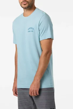 Arch Classic Tee Standard Fit Tee - Stone Blue | O'Neill