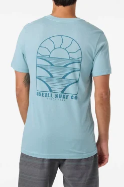 Arch Classic Tee Standard Fit Tee - Stone Blue | O'Neill