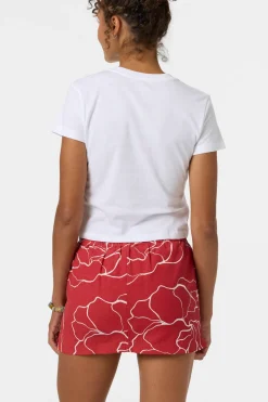 Ariah Hawaii Fitted Tee - White | O'Neill