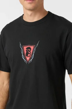 Askew Relaxed Fit Tee - Black | O'Neill