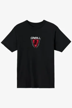 Askew Relaxed Fit Tee - Black | O'Neill