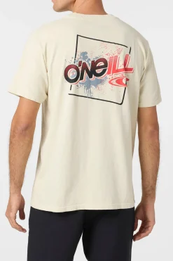 Askew Relaxed Fit Tee - Lt Khaki | O'Neill