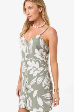 Atlee Floral Mini Dress Short Dress - Sea Spray | O'Neill