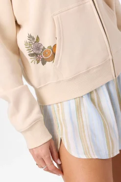 Atwood Zip Hoody Zip Fleece - Tapioca | O'Neill