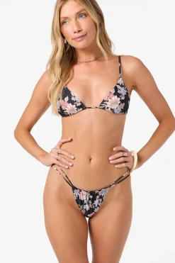 Bali Floral Cayo Triangle Top