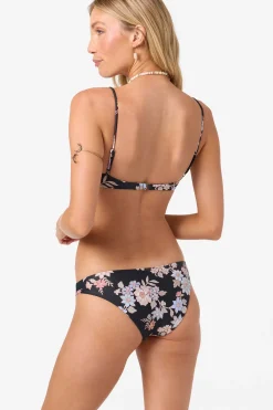 Bali Floral Pismo Bralette Top - Black | O'Neill