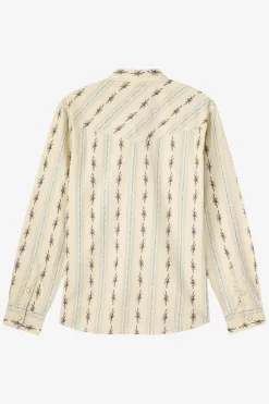 Bar Dog Long Sleeve Standard Fit Long Sleeve Shirt - Lt Khaki | O'Neill