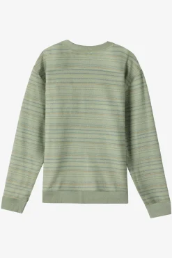 Bavaro Blocked Crew Crew Neck Fleece - Sage | O'Neill