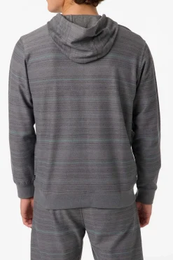 Bavaro Stripe Hoodie Pullover Fleece - Dark Shadow | O'Neill