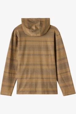 Bavaro Stripe Poncho Pullover Fleece - Khaki | O'Neill