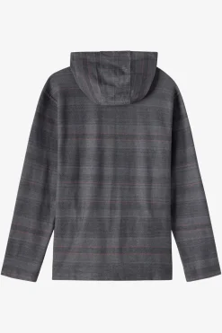 Bavaro Stripe Poncho Pullover Fleece - Black | O'Neill