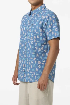 Beachside Standard Fit Shirt - Copen Blue | O'Neill