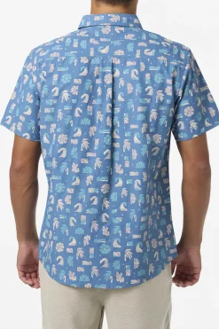 Beachside Standard Fit Shirt - Copen Blue | O'Neill