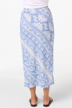 Bellamy Abstract Skirt Midi Skirts - Azurine | O'Neill