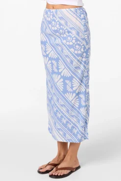 Bellamy Abstract Skirt Midi Skirts - Azurine | O'Neill