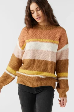 Billie Long Sleeve Sweater - Tobacc Brw | O'Neill