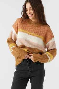 Billie Long Sleeve Sweater - Tobacc Brw | O'Neill