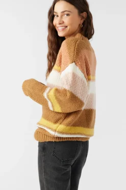 Billie Long Sleeve Sweater - Tobacc Brw | O'Neill