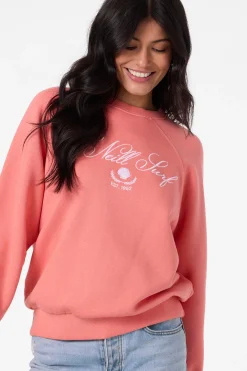 Boardwalk Crew Neck Fleece - Porcelain Rose | O'Neill