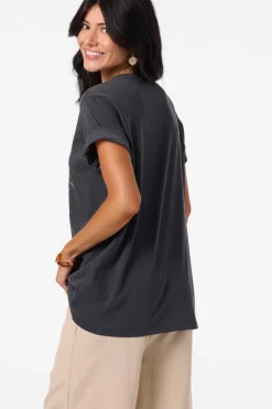 Botanic Blossom Tee - Washed Black | O'Neill