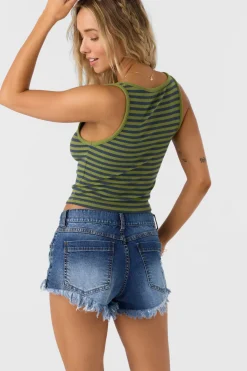 Bowie Denim Shorts - Blue Grass Wash | O'Neill