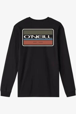 Boy's Banner Long Sleeve Tee - Black | O'Neill