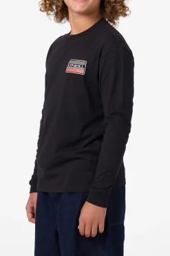 Boy's Banner Long Sleeve Tee - Black | O'Neill