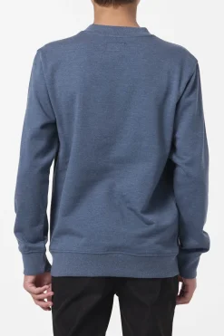 Boy's Bavaro Blocked Crew Shirt Fleece - Midnight Navy | O'Neill