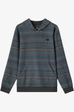 Boy's Bavaro Stripe Pullover - Black | O'Neill