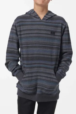 Boy's Bavaro Stripe Pullover - Black | O'Neill