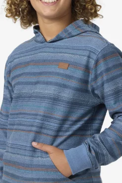 Boy's Bavaro Stripe Pullover - Blue Mirage | O'Neill