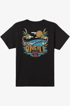 Boy's Chillin' Bones Tee - Black | O'Neill