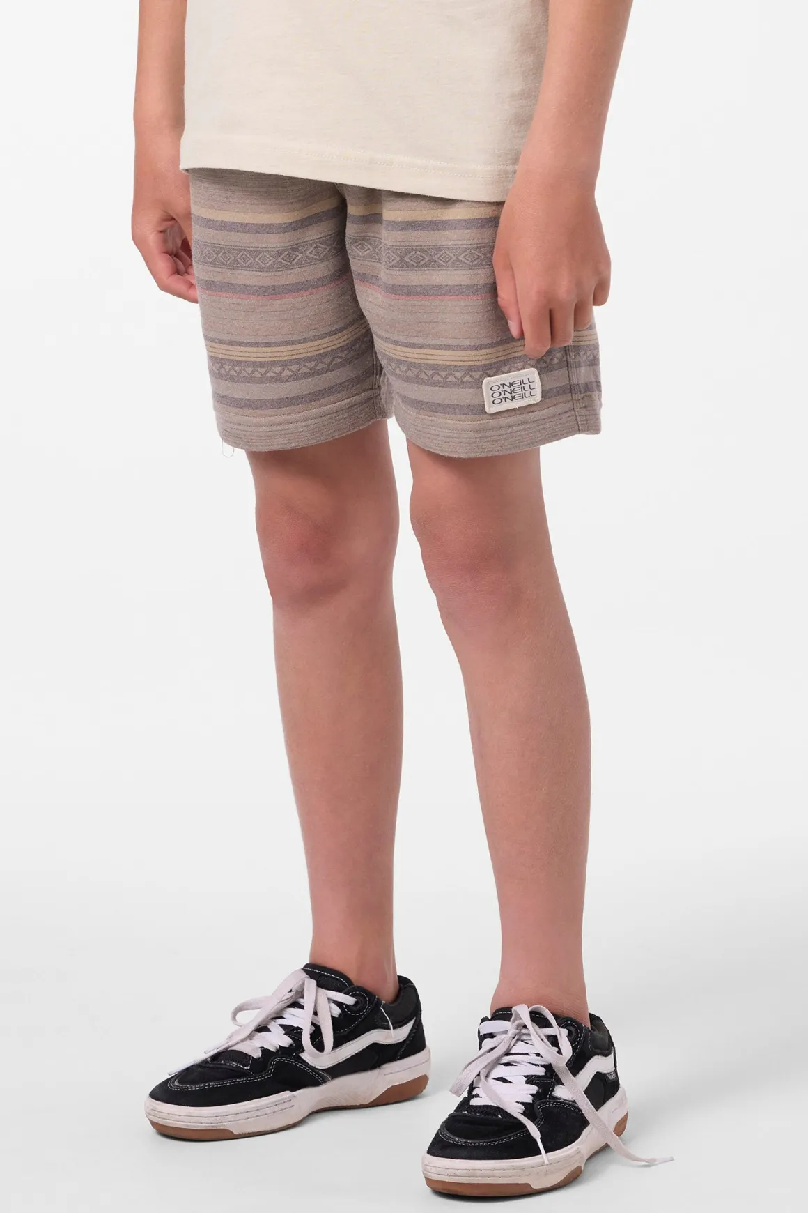 Boy's Cortez Fleece Shorts - Khaki | O'Neill