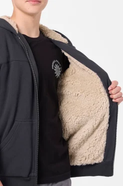 Boy's Fifty Two High Pile Zip Zip Fleece - Phantom | O'Neill