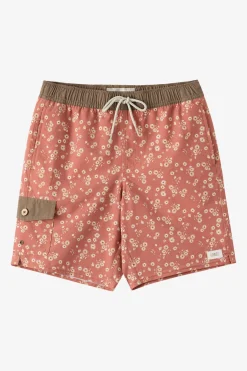 Boy's Hermosa Retro 16" Swim Trunks Trunks - Chutney | O'Neill