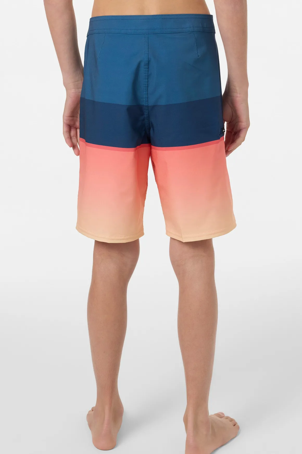 Boy's Hyperfreak Heat Block 17" Boardshorts - Persimmon | O'Neill
