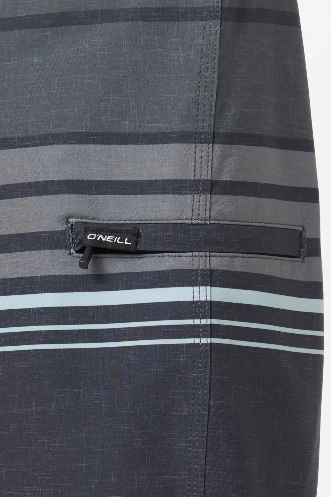 Boy's Hyperfreak Heat Stripe 17" Boardshorts - Phantom | O'Neill