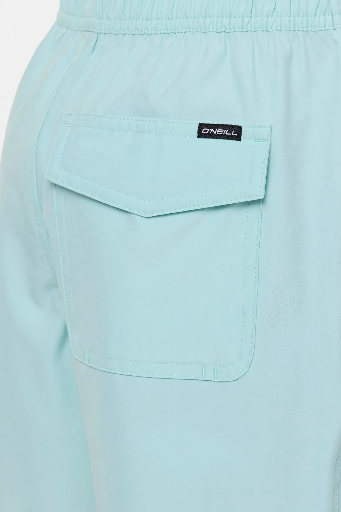 Boy's Lennox Hermosa Solid Volley 16" Swim Trunks Trunks - Canal Blue | O'Neill