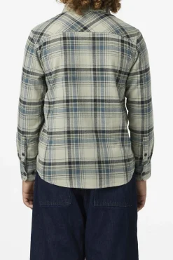 Boy's Redmond Plaid Flannel Long Sleeve Shirt - Sage | O'Neill