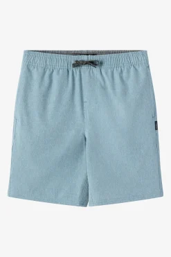 Boy's Reserve Elastic Waist 16" Hybrid Shorts - Heather Citadel | O'Neill
