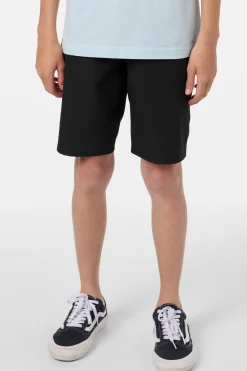 Boy's Reserve Heather 18"'' Hybrid Shorts - Hthr Black | O'Neill