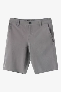 Boy's Reserve Light Check 18"'' Hybrid Shorts - Dark Shadow | O'Neill