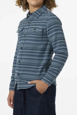 Boy's Richmond Flannel Ls Shirt Long Sleeve Shirt - Citadel | O'Neill