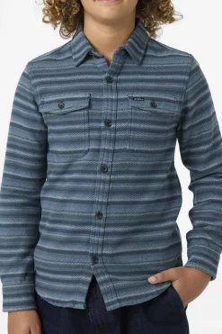 Boy's Richmond Flannel Ls Shirt Long Sleeve Shirt - Citadel | O'Neill